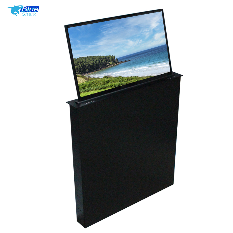 Безбумажный пульт дистанционного управления 15,6 "HD экран для конференц-стола выдвижной Рабочий стол моторизованный подъем ЖК-монитор с микрофоном/