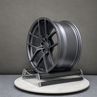 Jantes en alliage forgé personnalisées 1 pièce en satin gris léger à rayons en Y de 18, 19, 20, 21 pouces 5x112 5x114.3 5x120 pour BMW M3 M4 Audi RS5