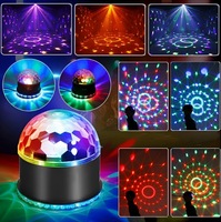 Lampe LED UFO Magique RGB pour Décoration d'Hôtel, Fête, Mariage, Lampe de Table Intérieure, Lampe de Chambre, Lampe LED DJ Club