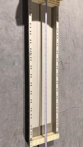 Beton bahçe kalıp ahşap doku tezgahı varil şekli bacak - Product Image 2