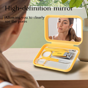 Kit <span class=keywords><strong>completo</strong></span> de manicura y pedicura, herramienta de cuidado de <span class=keywords><strong>uñas</strong></span> de acero inoxidable, juego de aseo para salón de <span class=keywords><strong>uñas</strong></span> acrílicas - Product Image 3