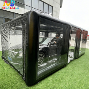 Heavy-Duty <b>Inflatable</b> <b>Car</b> Wash Tent Portable Mobile Garage Easy Setup Waterproof for Washing Polishing & Paint Work <b>Inflatable</b> T - Product Image 1