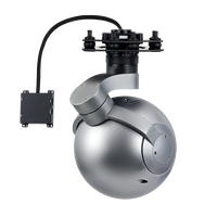 A40TR 3- Caméra thermique IR 35 mm avec zoom 40x, nacelle stabilisée 3 axes, télémètre laser 3000 m, charge utile pour drone en alliage d'aluminium avec suivi IA et prise de vue panoramique