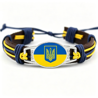 Bracelet personnalisé avec drapeau de la Turquie, bracelet tressé à la main réglable pour les rencontres sportives, souvenir et cadeau d'équipe