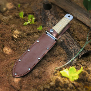 سكين هوري هوري عالية الجودة للحدائق بشفرة من الفولاذ المقاوم للصدأ ومقبض خشبي، أداة حدائق قابلة للتخصيص مع غمد - Product Image 6