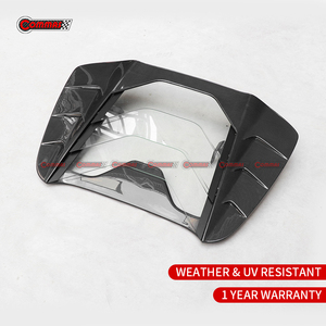 Latest New Model Upgrade to MSY Style Dry Carbon Fiber Rear <b>Engine</b> Cover <b>Hood</b> for Ferrari 488 GTB - Product Image 5