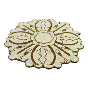 Tapete con cuentas de calidad estándar para mesa, accesorios de decoración para el hogar, Material de cuentas de forma redonda, regalo de aniversario de boda - Product Image 2