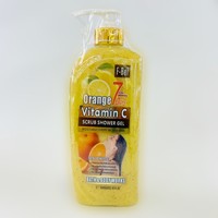 Gel Douche Exfoliant aux Fruits - Hydratant et Nourrissant avec Effets Nettoyants Profonds et Éclaircissants - Gel Douche à la Carotte 1000ml