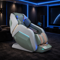 Fauteuil de massage 3D pliable en cuir, multifonctionnel et inclinable, livraison rapide, vente chaude, directement de l'usine