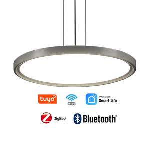 Panel de luz de techo de 24W, 30W, 40W, 100W, cambio de CCT, Panel de luz de techo creativo nórdico para decoración del hogar - Product Image 3