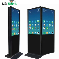 Kiosco Digital de Doble Cara con Sistema Dual Android y Windows, CMS en la Nube, Control Remoto para Museos y Salas de Exposiciones