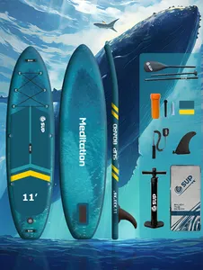 ESUP 11 Double Layer Stand Up Paddleboard CE BOARD Inflatable Paddle Boards With Waterproof Bag Sapboard