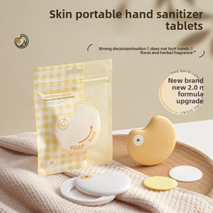 Tablettes de savon jetables pour le voyage, à base de plastique, à motif floral, pour le nettoyage des mains en extérieur - Product Image 3
