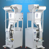 Machine d'emballage verticale en acier inoxydable 304 de qualité alimentaire, haute précision, remplissage-scellage automatique, avec roulettes mobiles pour sacs et petites boîtes