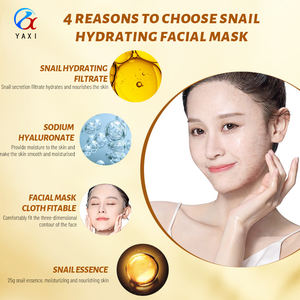 <span class=keywords><strong>Masque</strong></span> facial en tissu sec jetable Y360 au collagène lyophilisé avec dentelle dorée, sans eau, en feuille de papier solide - Product Image 2