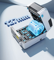 Machine d'impression de rubans en satin personnalisés, imprimante à transfert thermique pour rubans en satin, imprimante pour taffetas ou tissus non tissés