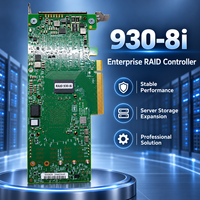 Carte contrôleur HBA LSI 9300 8i 12 Gb/s PCIe 3.0 X8 pour l'extension de stockage serveur