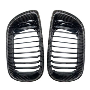Pour Série 3 E46 2 portes/4 portes, calandre avant en fibre de carbone E46, calandre avant en carbone, 1998-2001/2002-2004 - Product Image 5