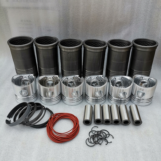 R6110zld R6108zld Ricardo Diesel Engine Cylinder liner Piston ring water blocking ring 150kw Generator set spare parts