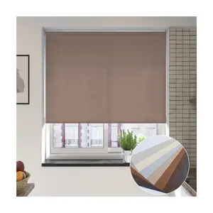 Gute Qualität Fenster Schatten Stoff Verdunkelung automatische Rollläden Lack mantel Stoff