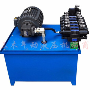 Groupe hydraulique 7,5 kW, moteur PV2R1, 21 bars, réservoir d'huile 200 L, système hydraulique pour plateforme élévatrice - Product Image 3