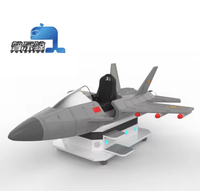 Simulateur de vol en réalité virtuelle VR 9D, avion en PVC d'intérieur, expérience de vol à 360 degrés, parcs d'attractions commerciaux, PC JiaYi