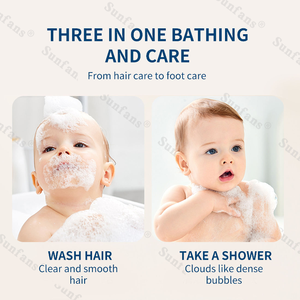 Champú en Gel Orgánico Tres en Uno para Niños, 500 ml, <span class=keywords><strong>Gran</strong></span> Capacidad, Hidratante, Sin Jabón, Cuidado Nutritivo - Product Image 4