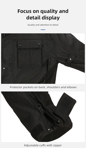 Vêtements de sport de course automobile coupe-vent approuvés CE Veste airbag de <span class=keywords><strong>moto</strong></span> avec système d'airbag pour le cou Taille plus pour les protecteurs de motocyclistes - Product Image 6