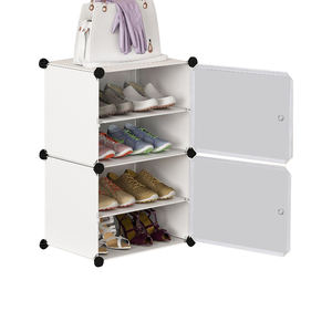 Caja de Zapatos Plegable de Plástico Transparente para el Hogar, Organizador de Almacenamiento de Zapatos, Zapatero - Product Image 6