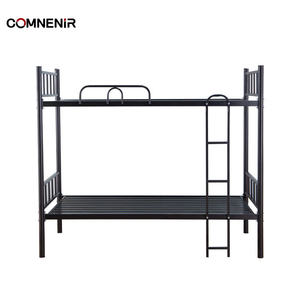 Mobilier scolaire unique Dortoir Lit mezzanine de bonne qualité Queen Size <span class=keywords><strong>Auberge</strong></span> Lits superposés en métal pour adultes avec escalier - Product Image 4