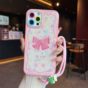 2 in 1เคสป้องกันกล้องการ์ตูนเคสสายแวววาวสำหรับ <span class=keywords><strong>OPPO</strong></span> A5 <span class=keywords><strong>Pro</strong></span> A40 A60 A80 A3ฝาหลัง A3x - Product Image 3