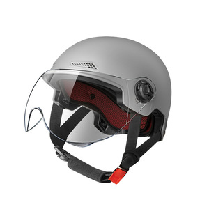 Casque de Véhicule Électrique Demi-Casque Taille Unique Noir Certifié 3C Protection pour les Trajets Quotidiens - Product Image 3