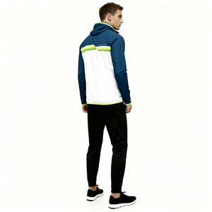 Custom <strong>Waterproof</strong> Running <strong>Jacket</strong> with Zipper <strong>Thin</strong> Polyester Spring Season Quick Dry &amp; Wind Proof - Product Image 4