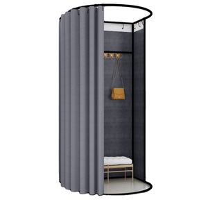 Vestidor de vestuario emergente portátil móvil/estante de exhibición sala de montaje portátil <span class=keywords><strong>para</strong></span> ropa - Product Image 1