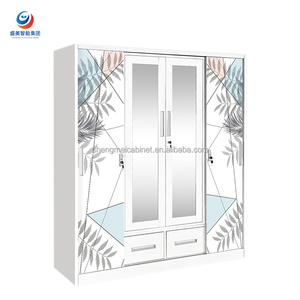Armoire en acier à 3 portes coulissantes, <span class=keywords><strong>étagère</strong></span>s réglables, rangement robuste, design écologique <span class=keywords><strong>pour</strong></span> l'école et la <span class=keywords><strong>chambre</strong></span> - Product Image 1