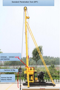 آلة حفر جيوتقنية بعمق 130 متر لاستكشاف المعادن وحفر اللب الأرضي وفحص الاختبارات الصراعية للبيع - Product Image 6