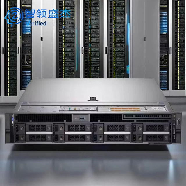 Cheap PowerEdge R740 2U Rack Server Intel Processor SSD SATA Expansion Port Cloud Computing in Stock