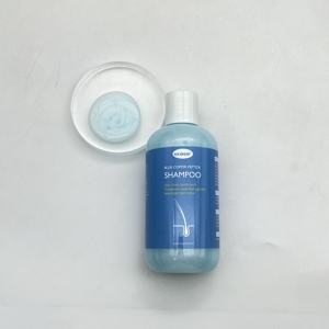 Shampoo au cuivre <span class=keywords><strong>bleu</strong></span> de haute qualité en gros pour la croissance des cheveux et les cheveux clairsemés, lissant, antipelliculaire - Product Image 4
