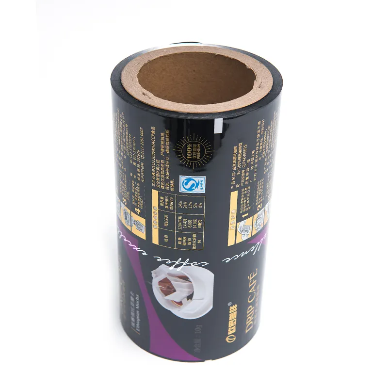 Custom Pattern Print Gift Wrapping 35mm Plastic Stretch Ketchup Embalagem Film Roll Para Auto Máquina De Embalagem