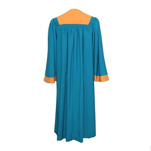 Túnica Académica Mate 100% Poliéster con Borla para Ceremonia Escolar, Coro, Conjunto de Toga y Birrete de Graduación Unisex - Product Image 2