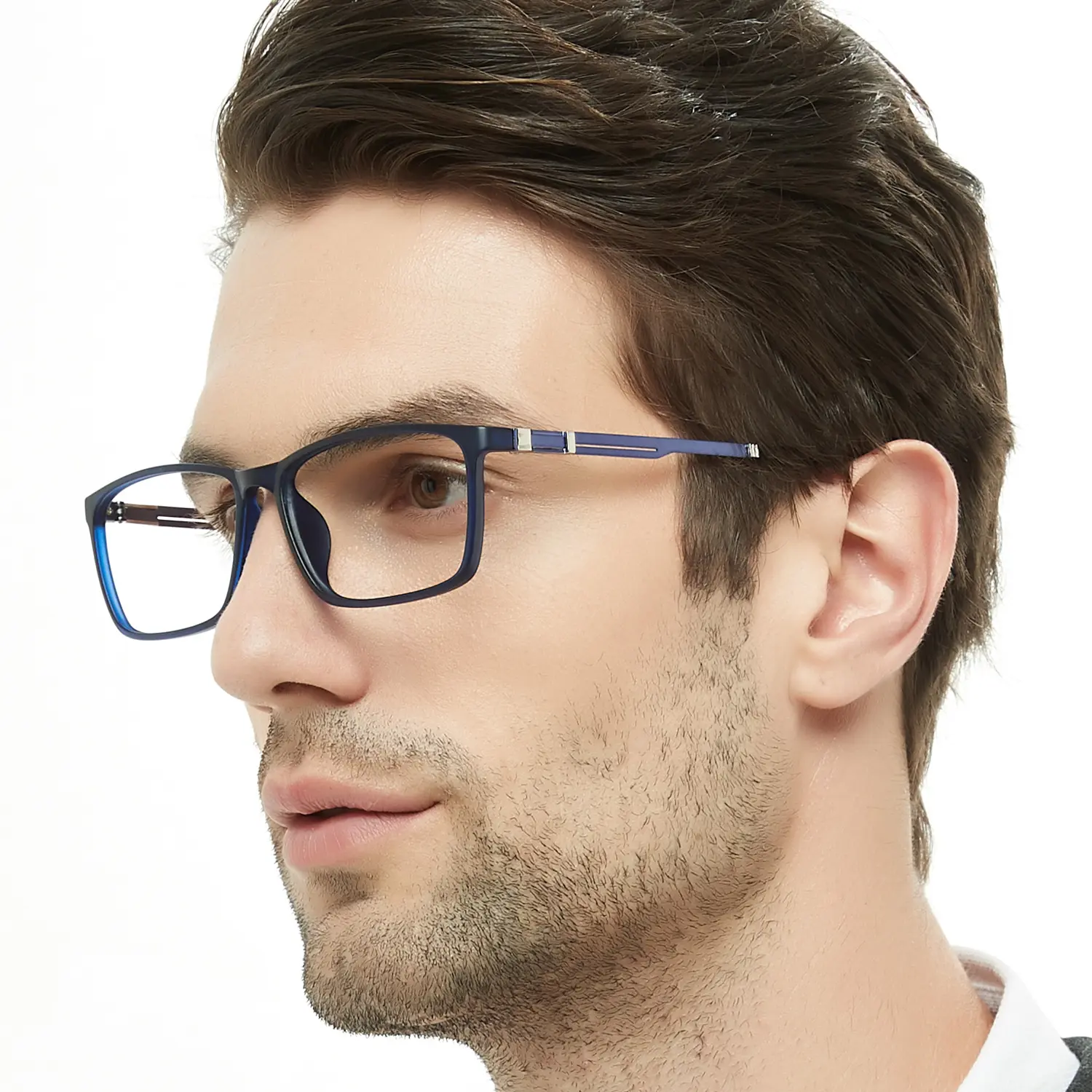 TR90 bilgisayar gözlük yeni tasarım lüks gözlük çerçeveleri Vasos iş erkekler için mavi ışık engelleme gözlük