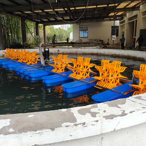 Aérateur à roue à aubes flottante à 16 pales, 5 CV électrique pour étang à crevettes - Product Image 3