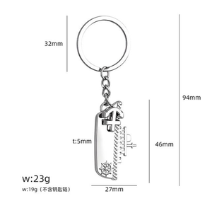Porte-clés en métal marin avec logo personnalisé, ancre rotative à 360 degrés, pour navires de croisière, prix de gros, pour les marchés européen et américain - Product Image 5
