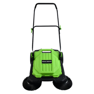 VERTAK 18L Walk-Behind Household <b>Floor</b> Sweeper <b>Machine</b> Manual with Plastic Construction for <b>Cleaning</b> and Sweeping - Product Image 2