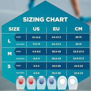 Gel <span class=keywords><strong>Silicone</strong></span> tacco coppe/tamponi tacco lifting per tendinite Achille, scarpe cuscino solette per le donne degli uomini - Product Image 4