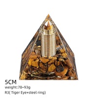 5 cm Orgonit-Pyramide Natürliche Kristallsteine Energiegenerator Orgon-Pyramide Heilung Reiki Chakra Meditation Yoga
