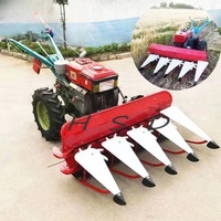 Mini motoculteur chinois à deux roues, haute qualité, pour petites exploitations agricoles, avec rotovator et moissonneuse, en promotion