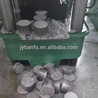 Copeaux en aluminium de compacteur de ferraille pour la machine de presse à briqueter hydraulique en acier en métal