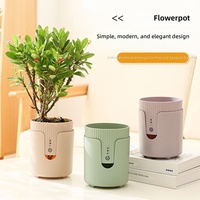 Pot de fleurs en PP vert épaissi, respirant, robuste et durable pour la maison, le balcon, l'intérieur, pour les plantes succulentes de grande taille, les Pothos, absorbant l'eau