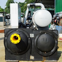 Pompe à chaleur eau-eau R134a d'occasion, refroidissement 580 kW, chauffage 725 kW, système HVAC industriel et commercial